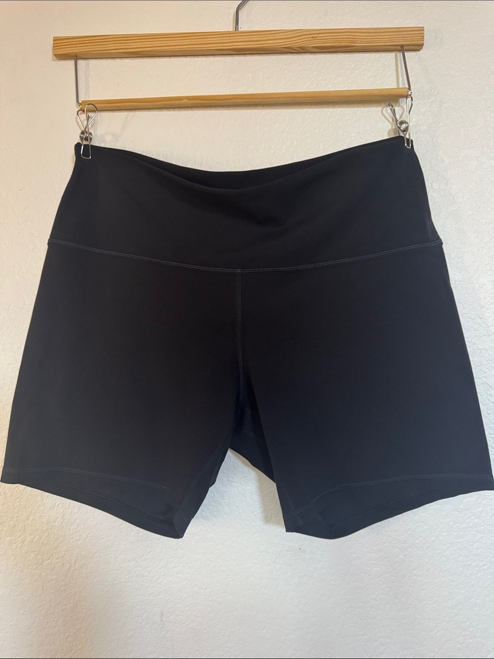 Black lululemon shorts
